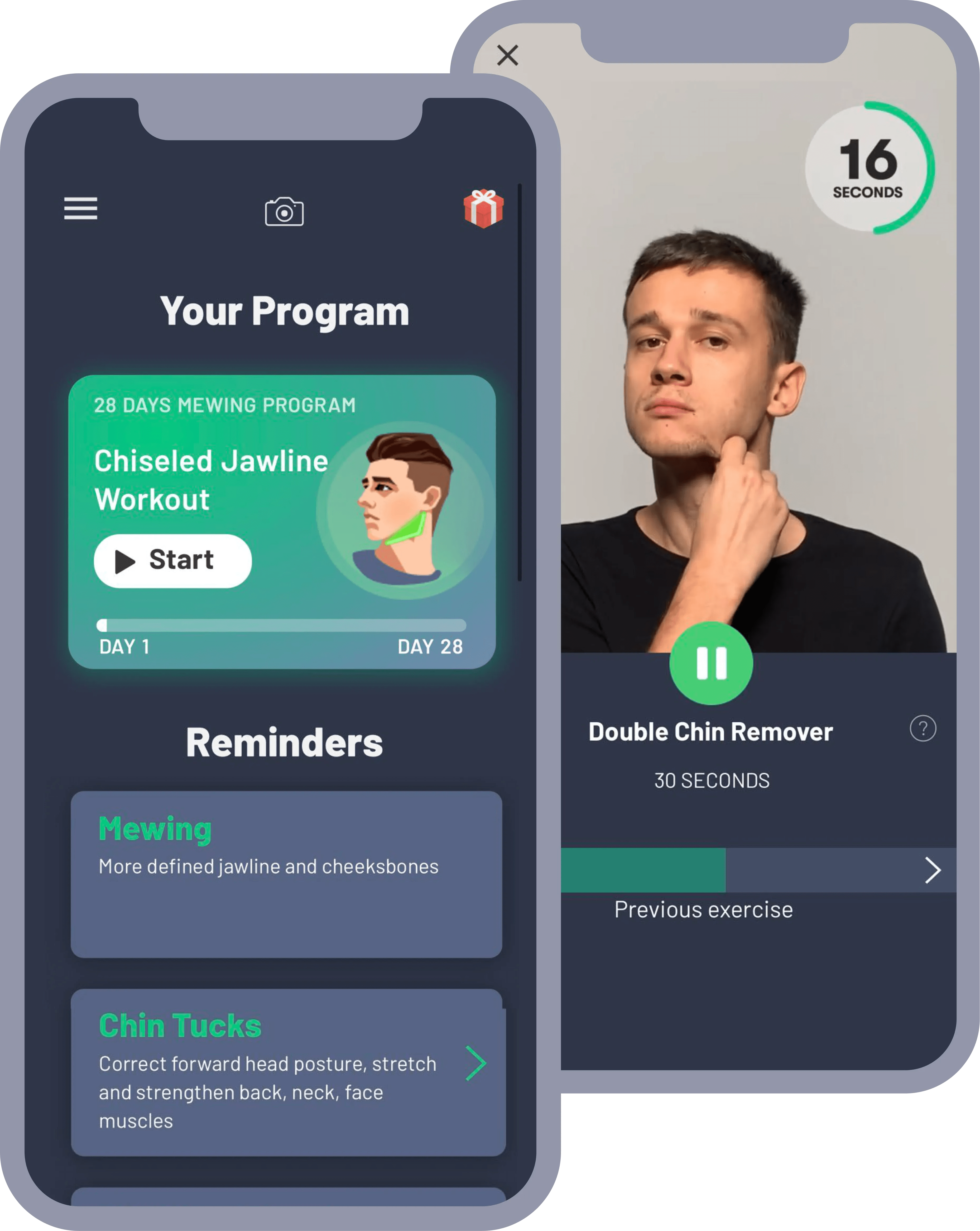 McKenzie Chin Tuck Exercise How To Do It (Video), Before & After, Side